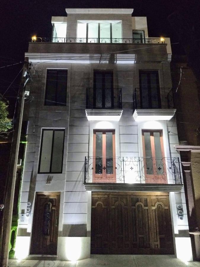 En El Centro 3 Hermoso Loft Familiar Ac Wifi 300 Mbps Aguascalientes Exteriör bild